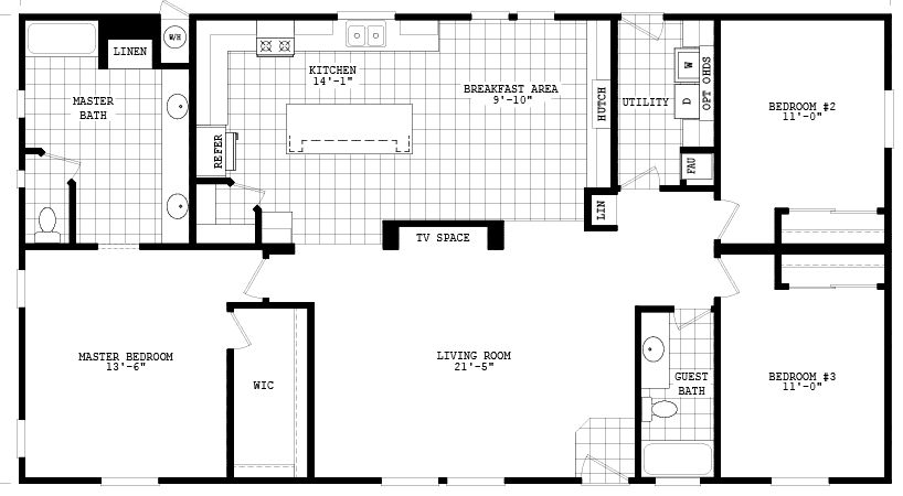 Sierra value 32583a floor plan home features