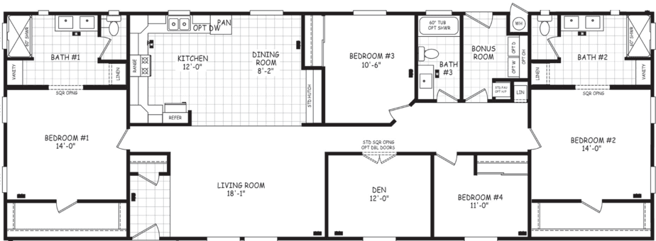 Edge 28764b floor plan home features