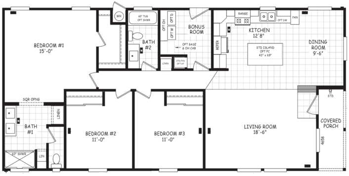 Edge 28563b floor plan home features