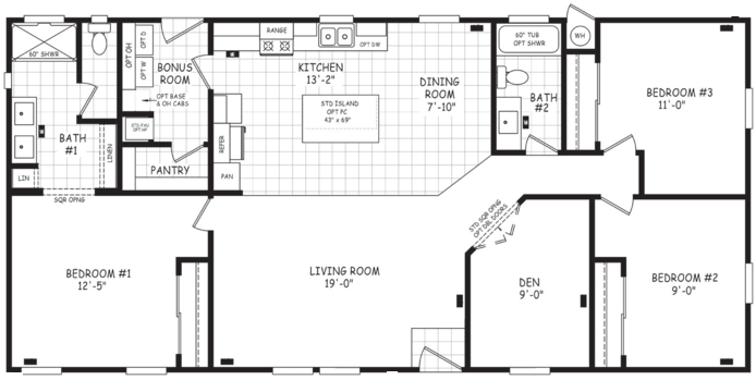 Edge 28563c floor plan home features