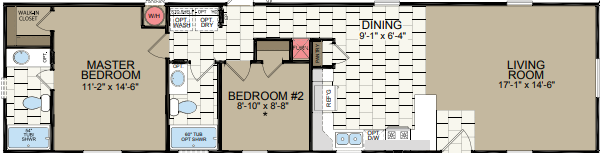 Sunrise sr1660 floor plan home features