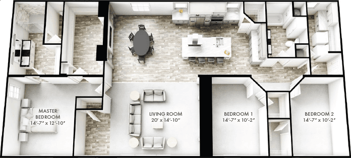 Odyssey 64xl floor plan home features