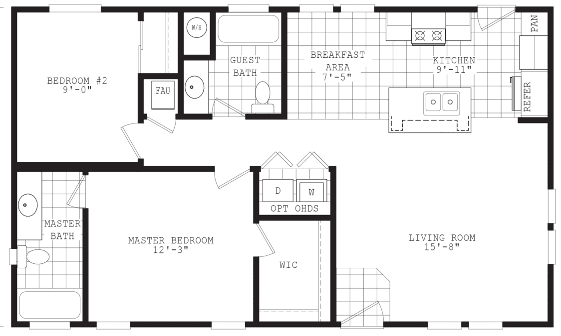 Sierra value 24402a floor plan home features