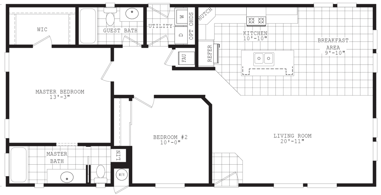 Sierra value 24482a floor plan home features