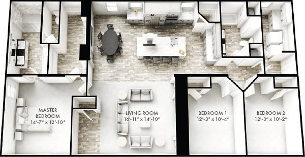 Odyssey 56xl floor plan home features