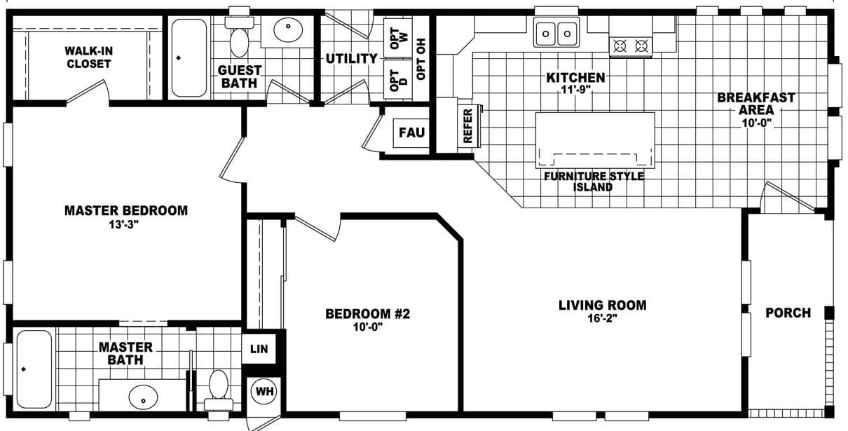 Westin porch 24482a floor plan home features