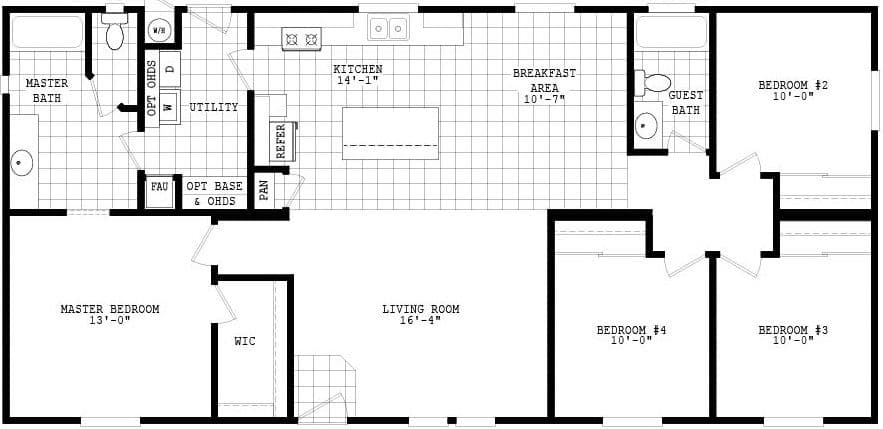 Limited series-28564a floor plan home features